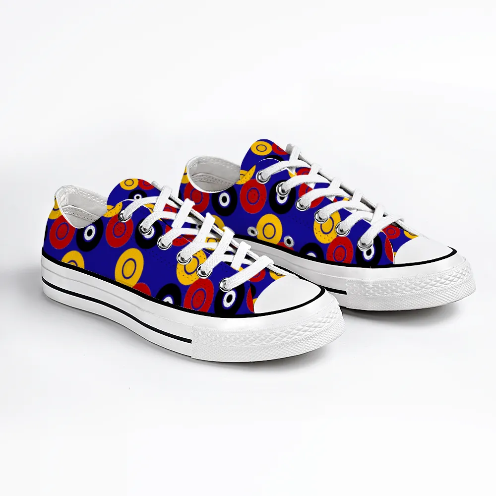 Origen Destination Unisex Low Top Canvas Shoes