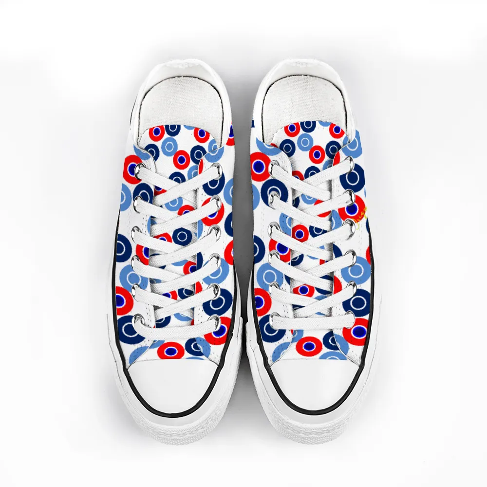 Origen Destination Unisex Low Top Canvas Shoes