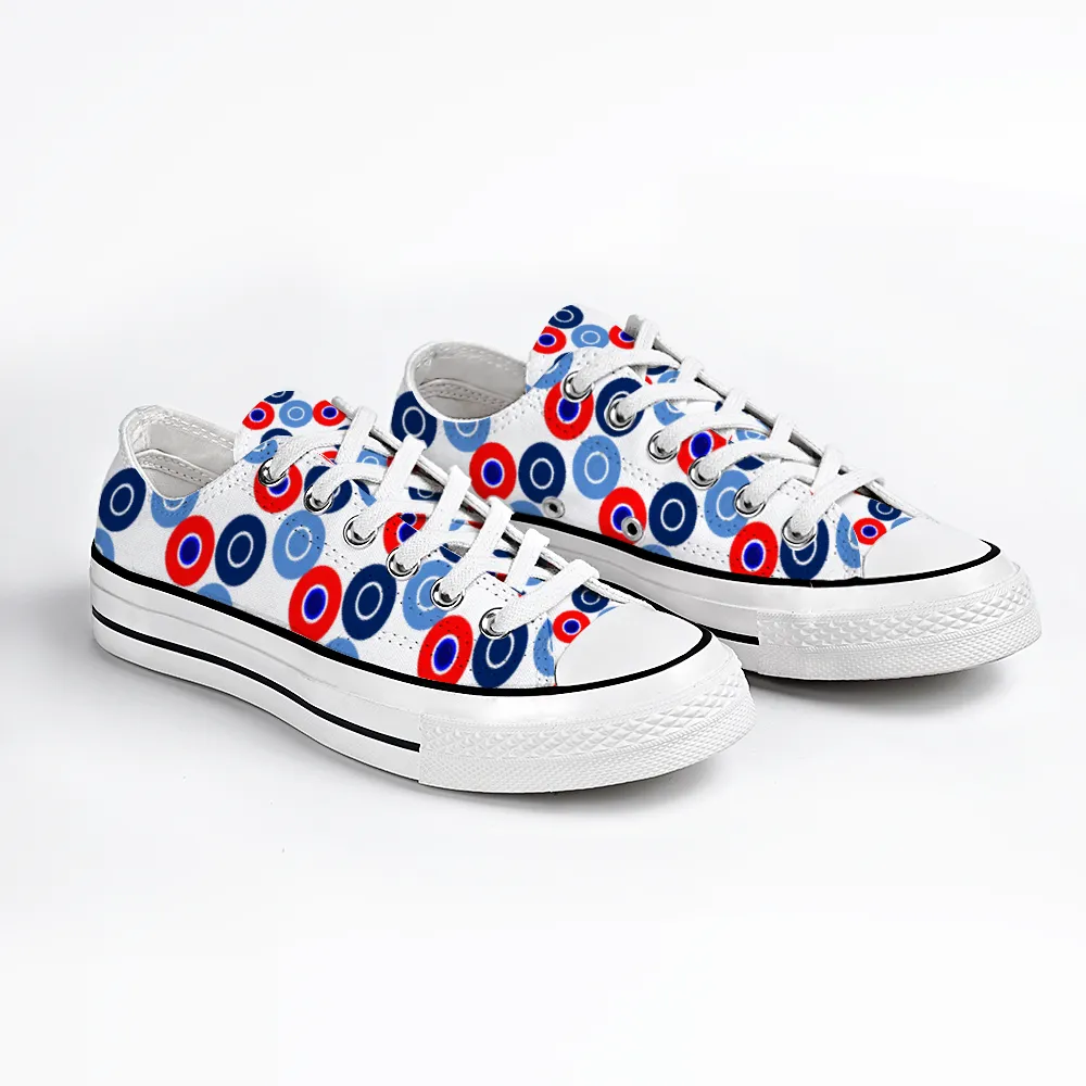Origen Destination Unisex Low Top Canvas Shoes