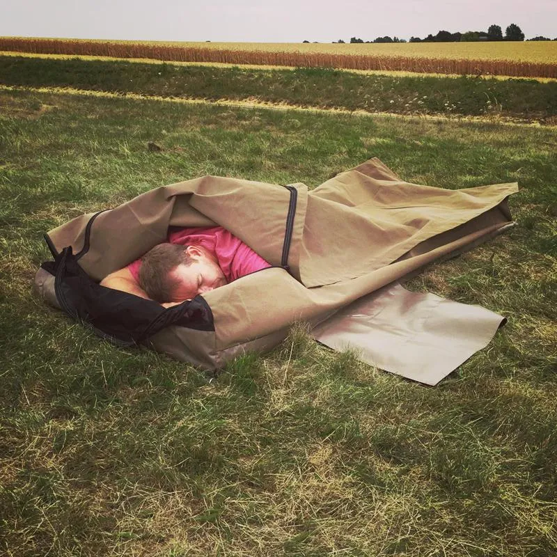 Outhaus Hobart Canvas Swag 900 Bedroll - Enkeltmandstelt