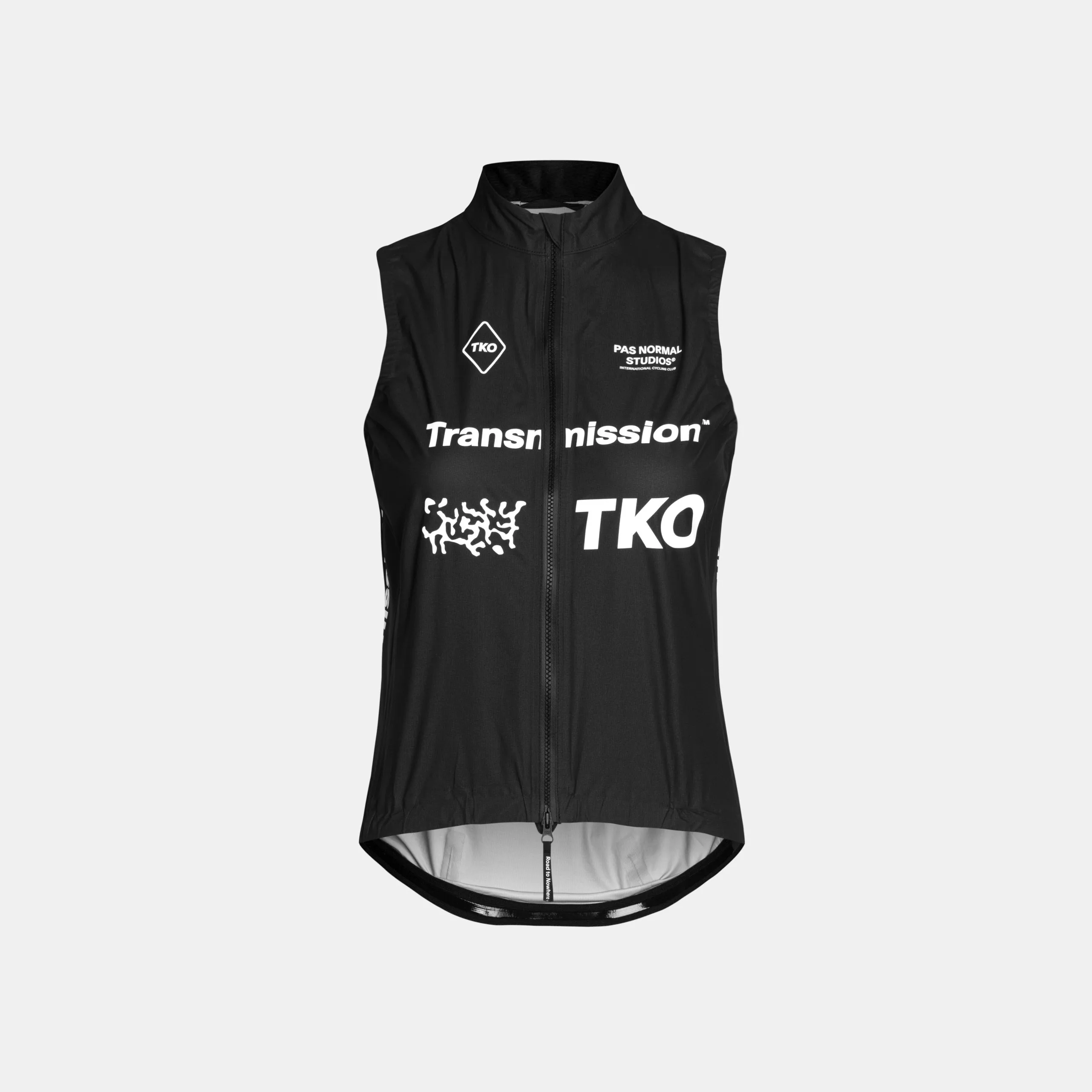 Pas Normal Studios Women's T.K.O. Mechanism Rain Gilet - Black