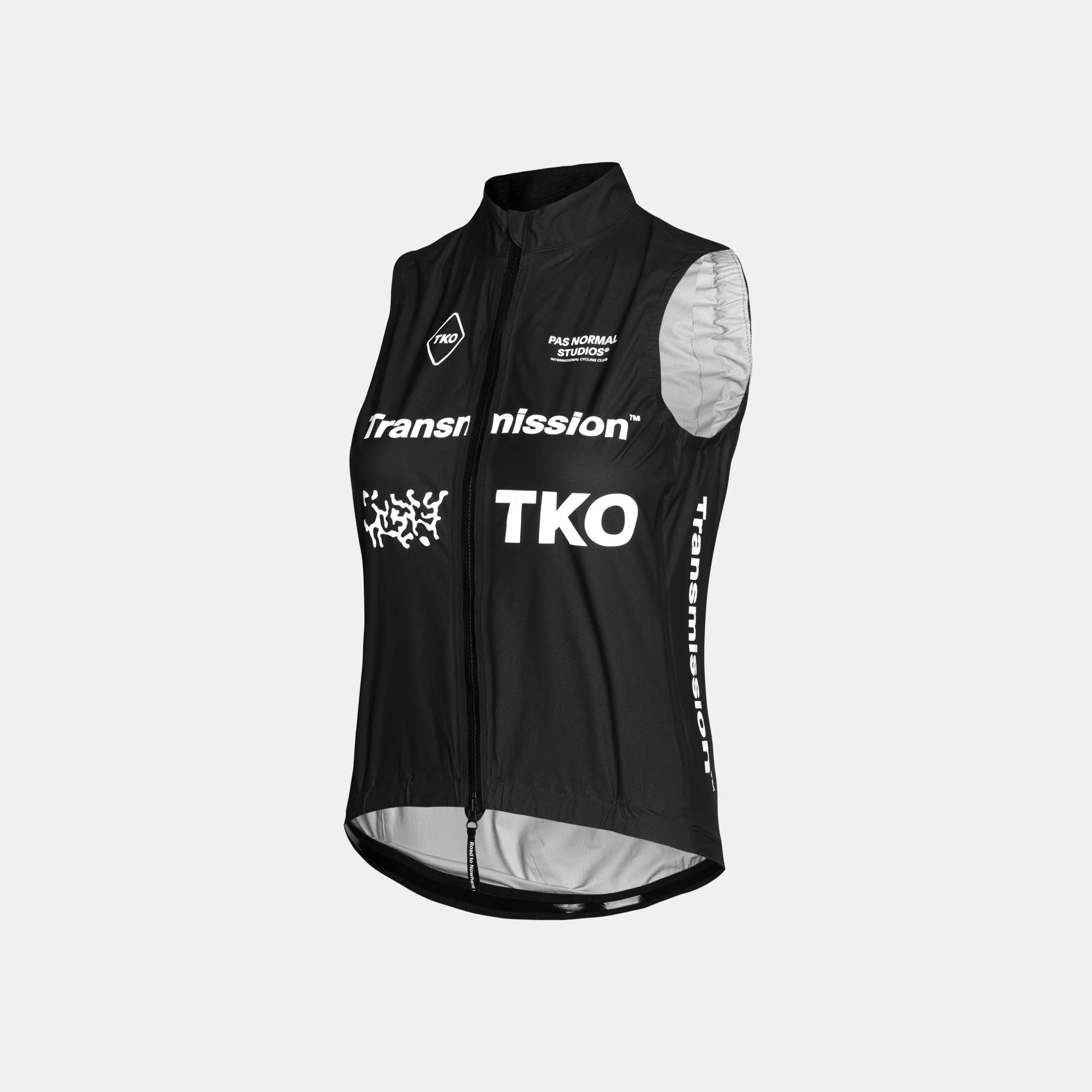 Pas Normal Studios Women's T.K.O. Mechanism Rain Gilet - Black