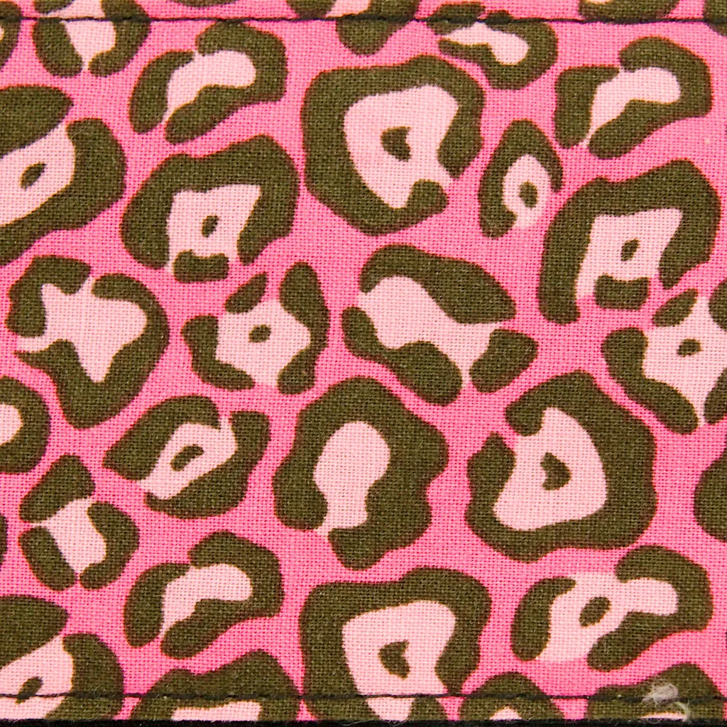 Pink Cheetah Hair Ties