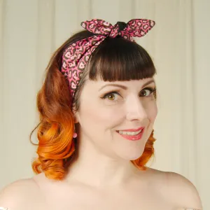 Pink Cheetah Hair Ties