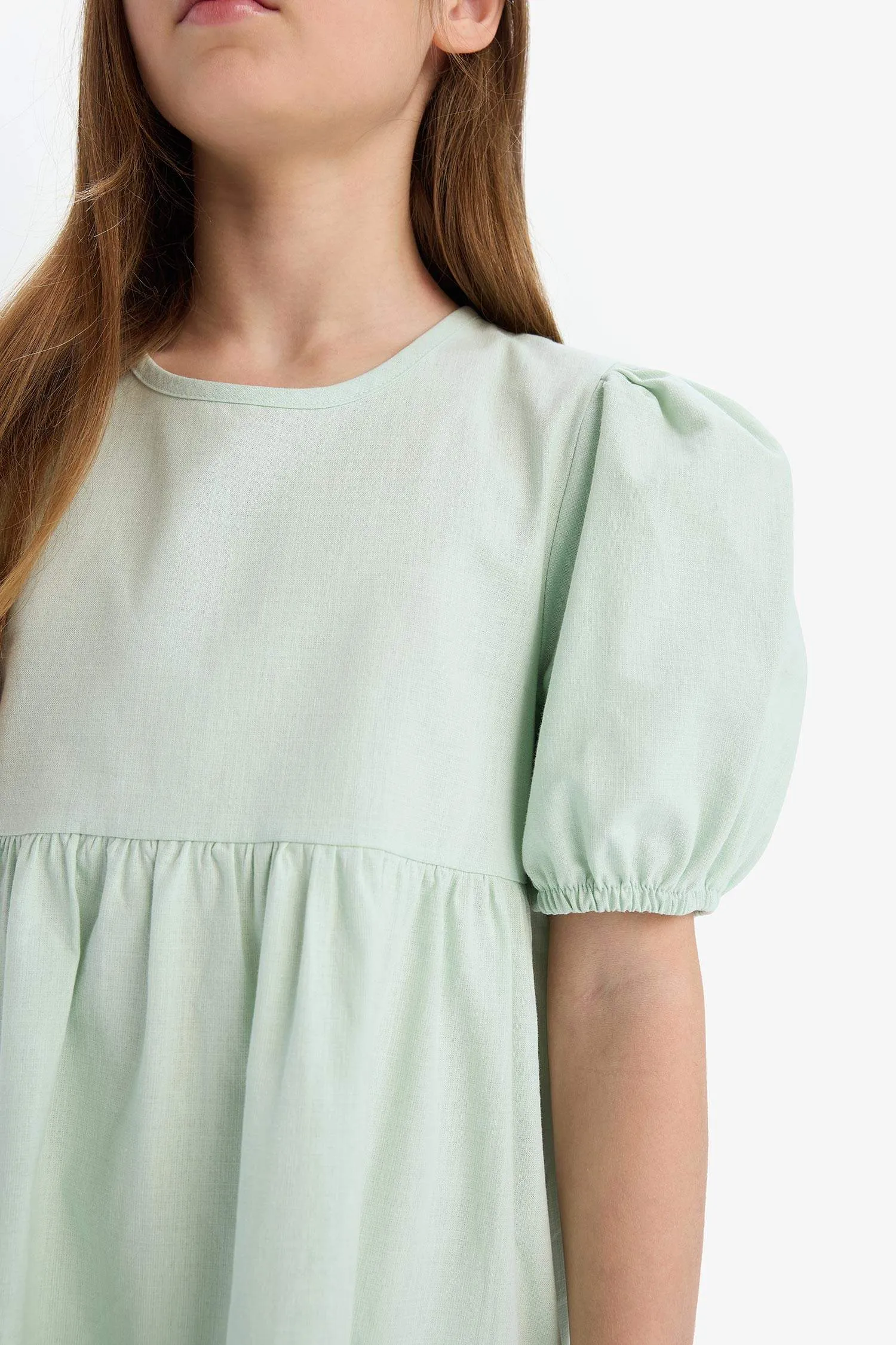 Regular Fit Cotton Woven Dress