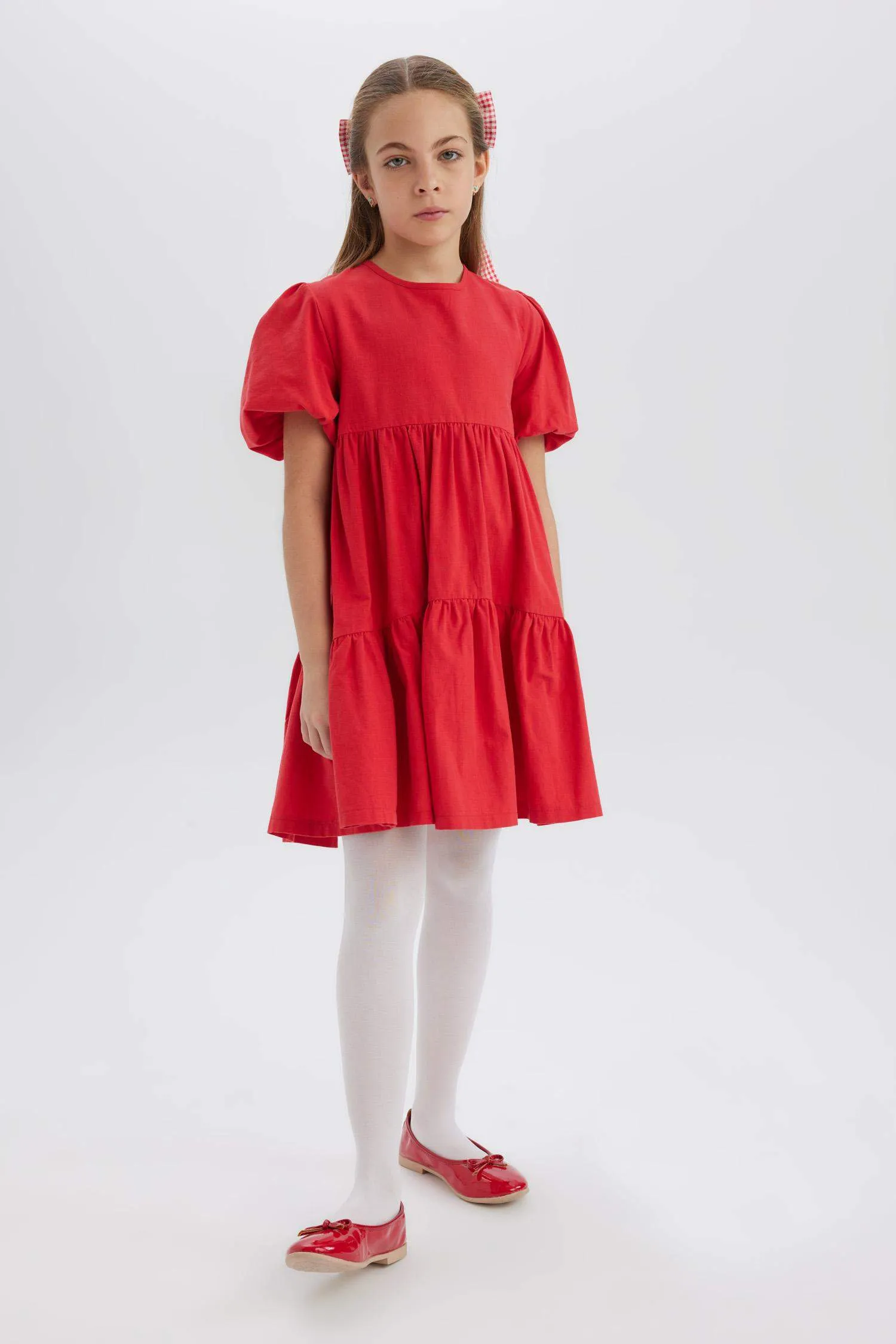 Regular Fit Cotton Woven Dress