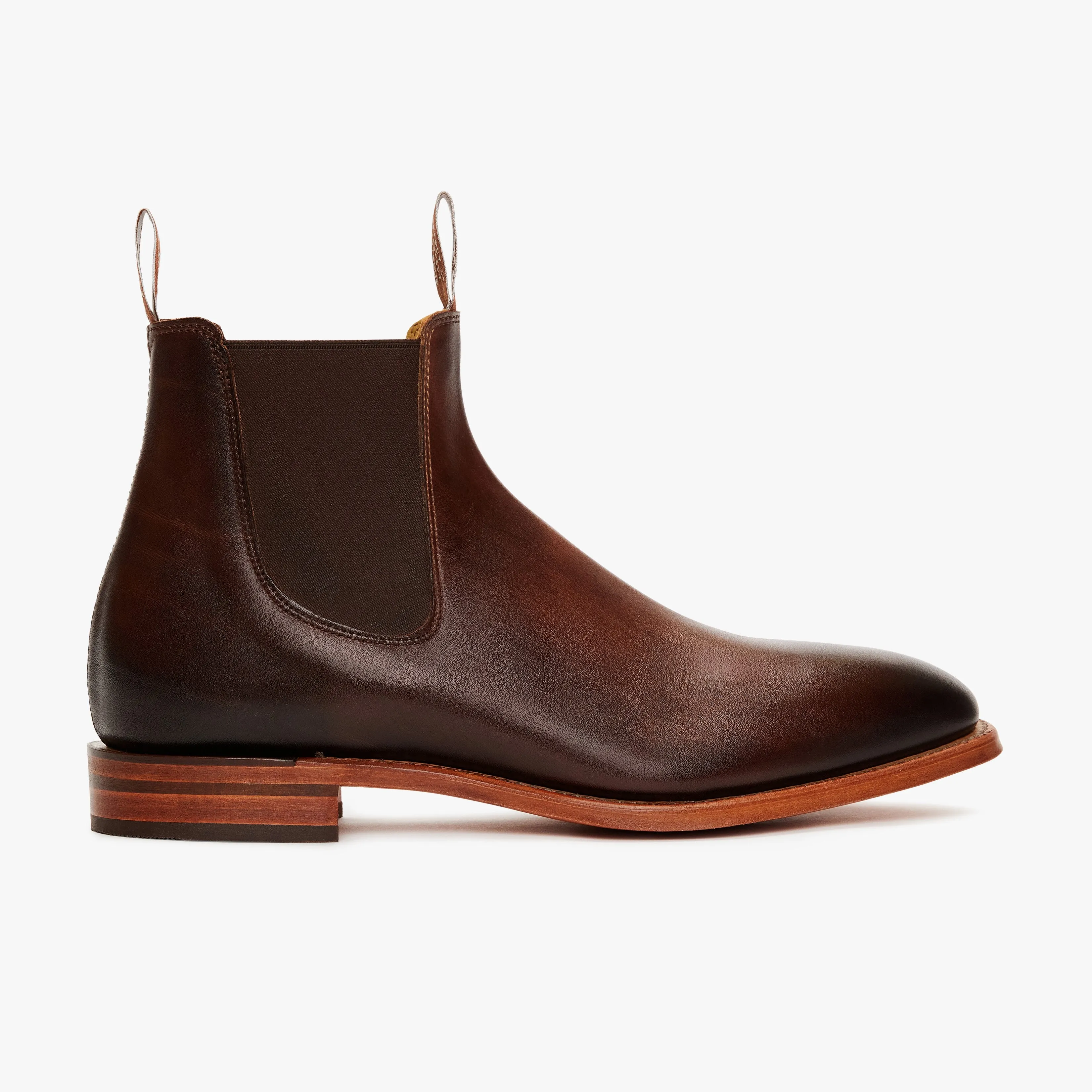 R.M.Williams - Chinchilla Boot - Burnished Leather - Bordeaux - G Fit