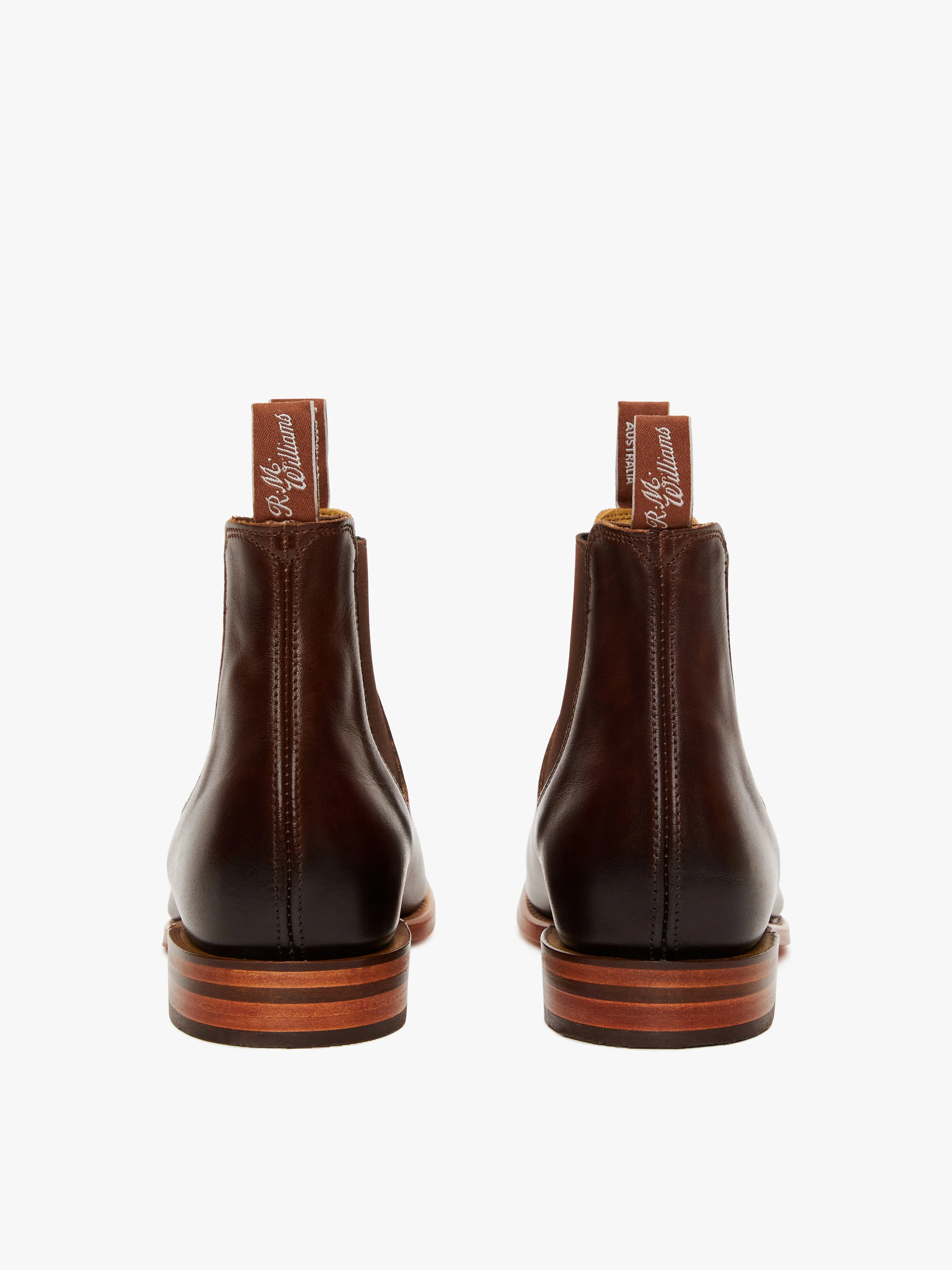 R.M.Williams - Chinchilla Boot - Burnished Leather - Bordeaux - G Fit