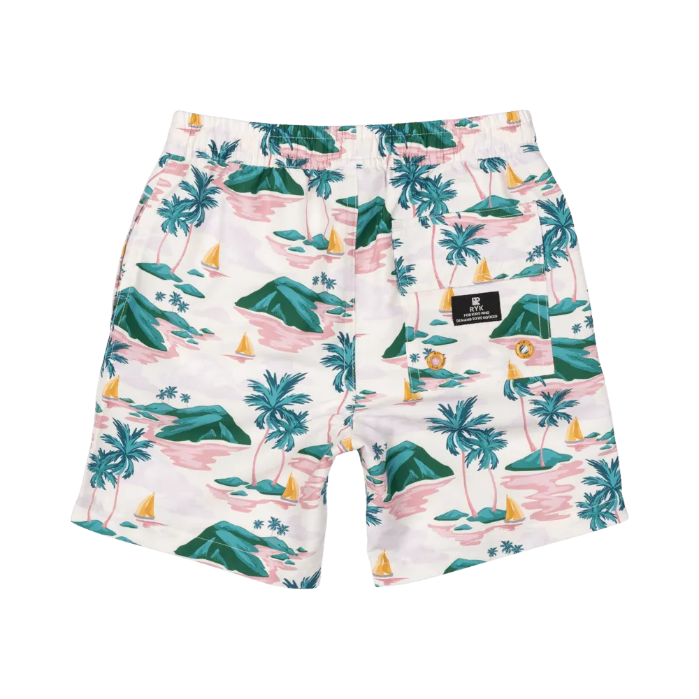 ROCK YOUR KID ALOHA BOARDSHORTS