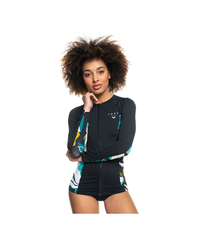 Roxy Pt Beach Clazip Rashguard