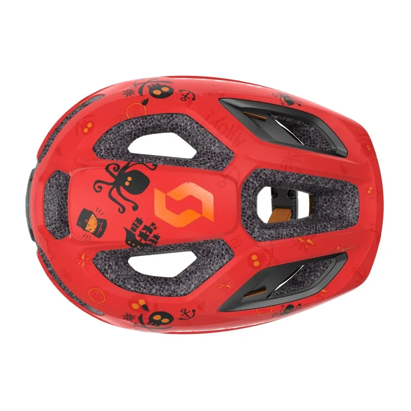 Scott Spunto Kid Helmet 46-52CM - Florida Red