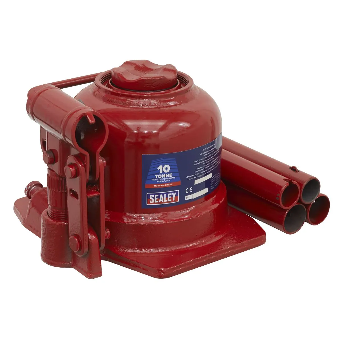 Sealey Low Profile Telescopic Bottle Jack 10 Tonne
