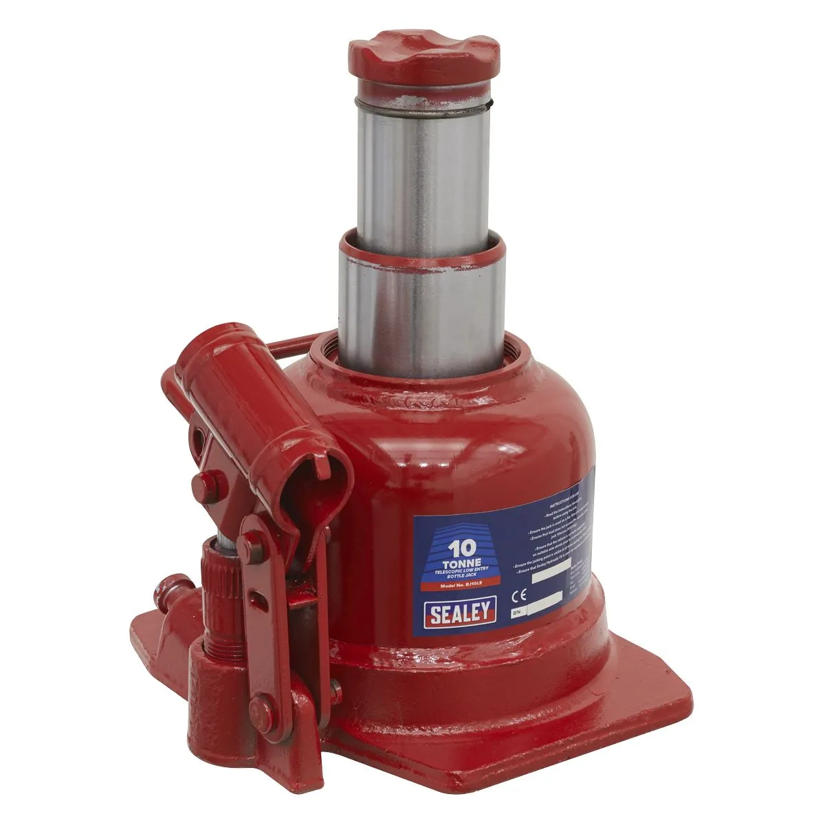 Sealey Low Profile Telescopic Bottle Jack 10 Tonne