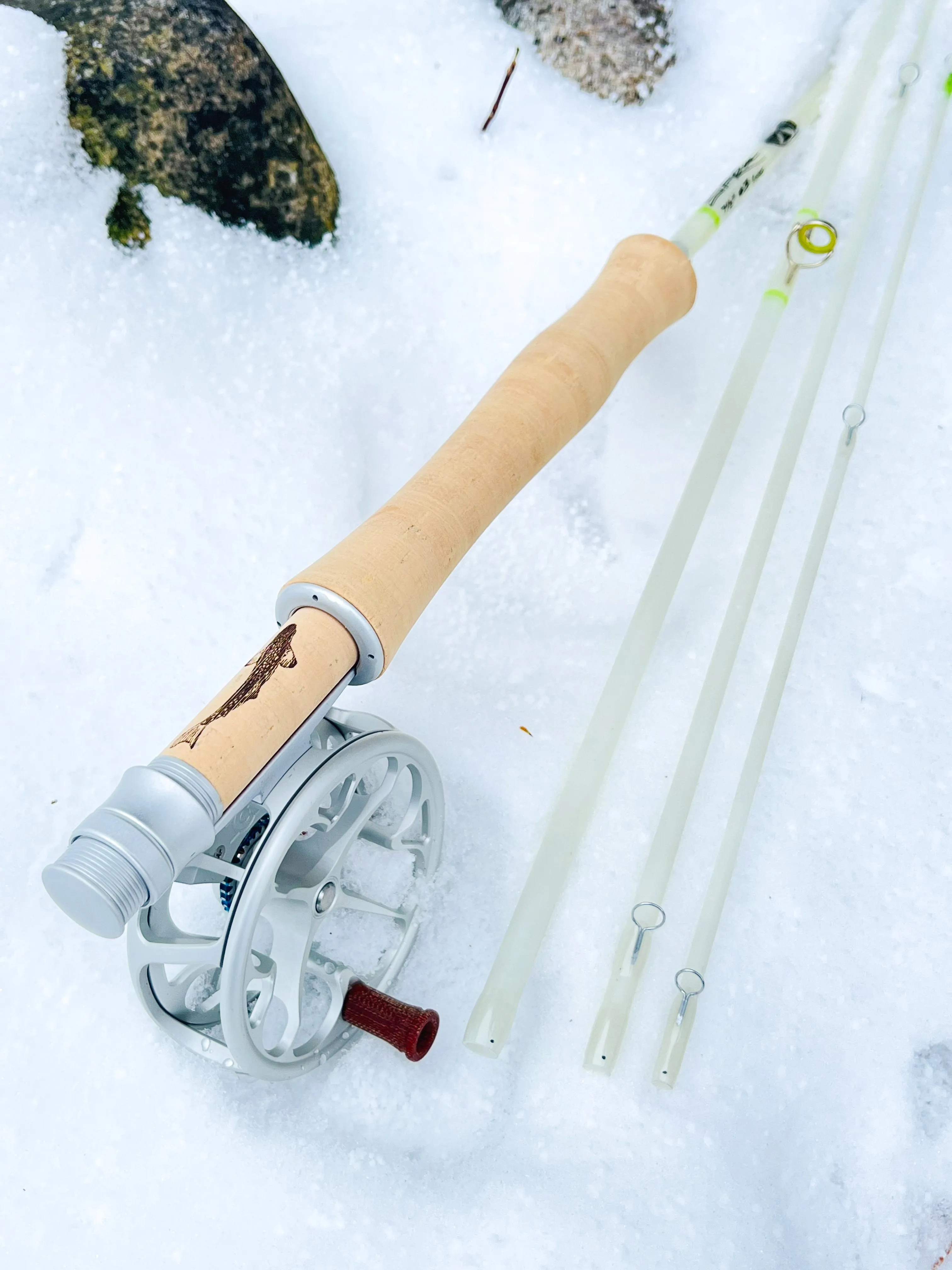Snow Glass Platinum Edition Fly Rod