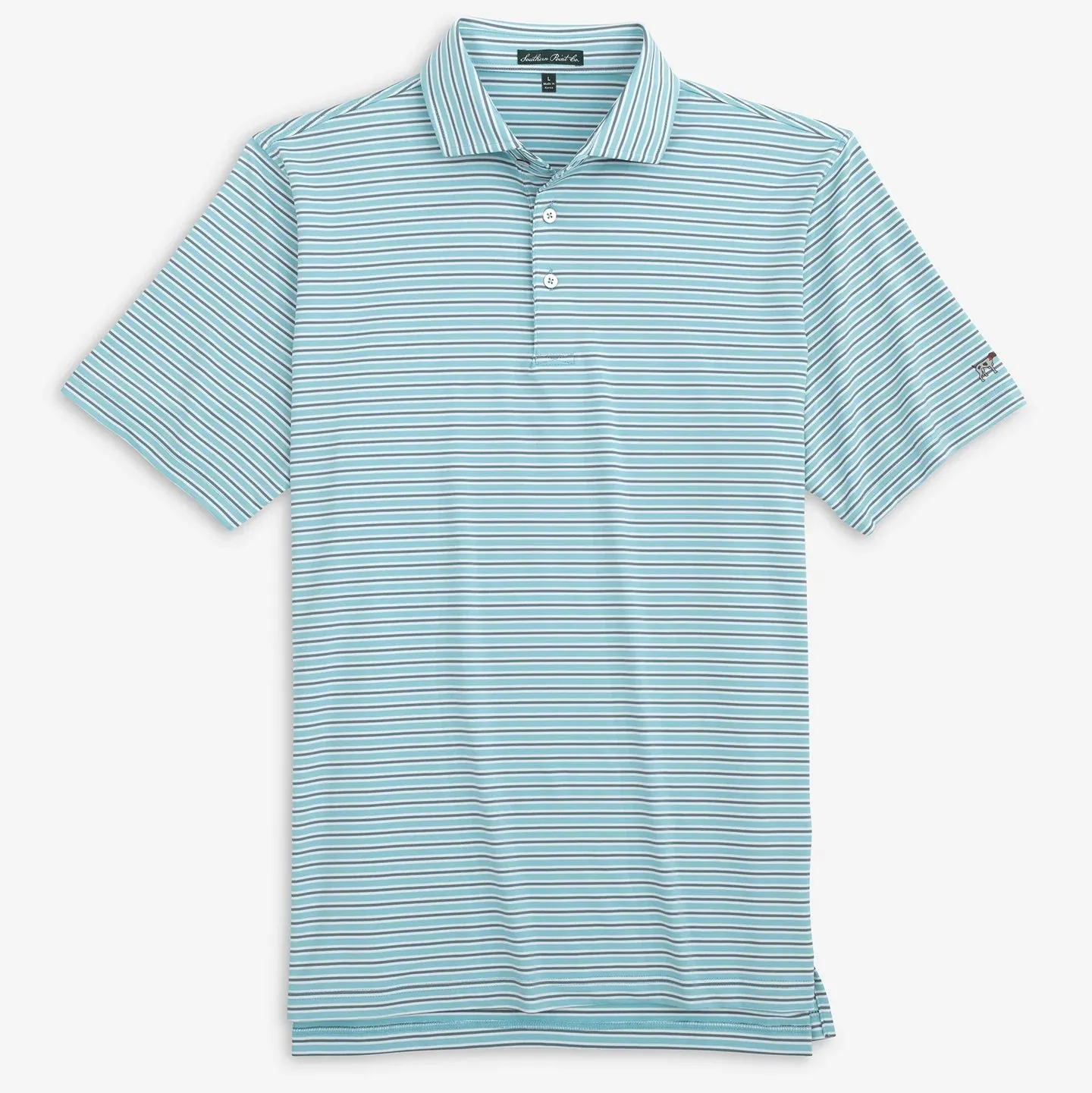 Southern Point Caddie Stripe Polo