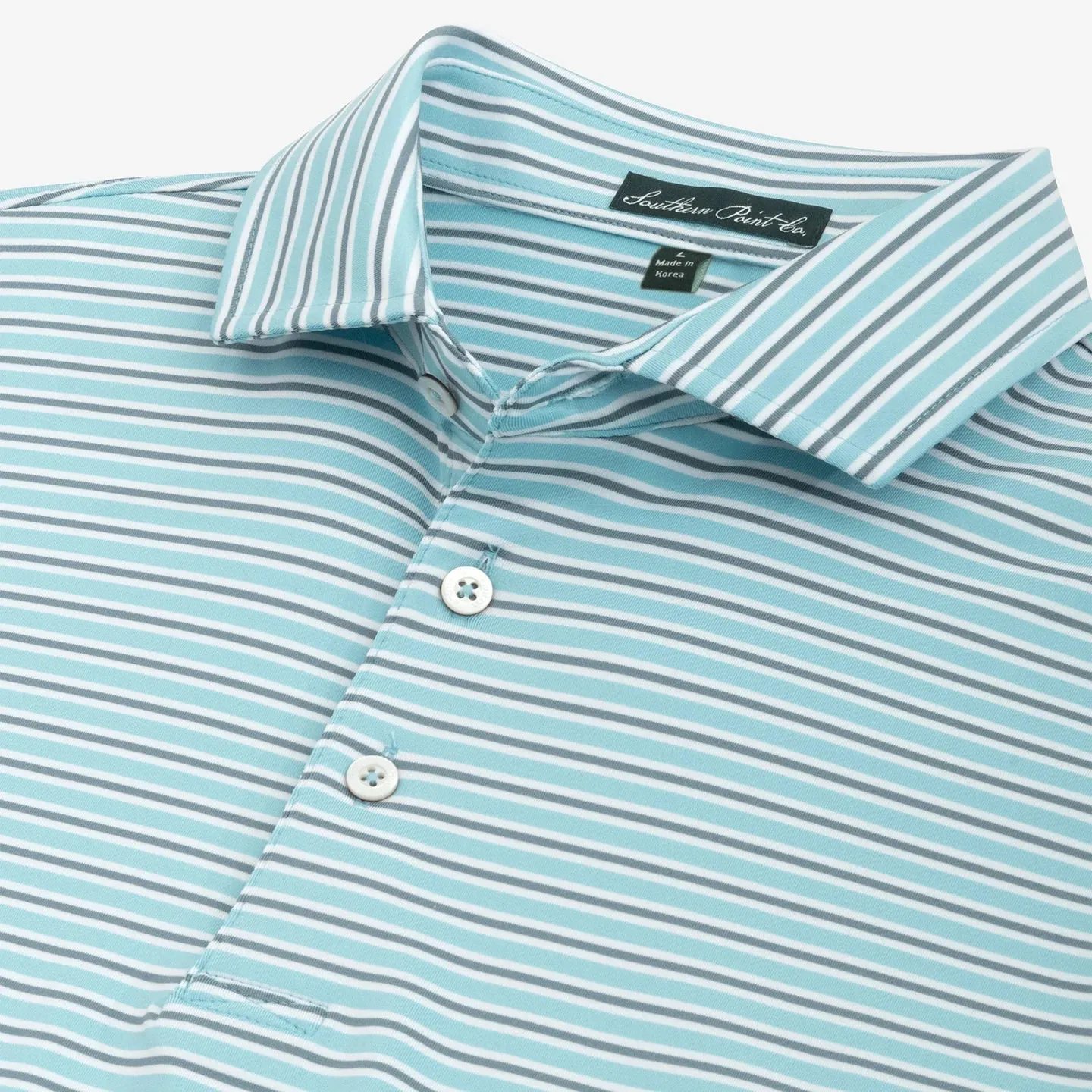 Southern Point Caddie Stripe Polo
