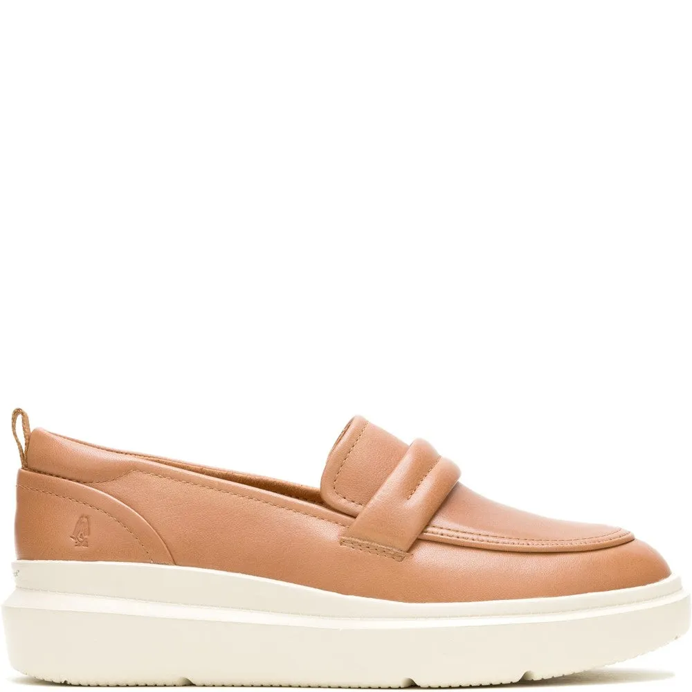 Tan Joy Penny Loafers