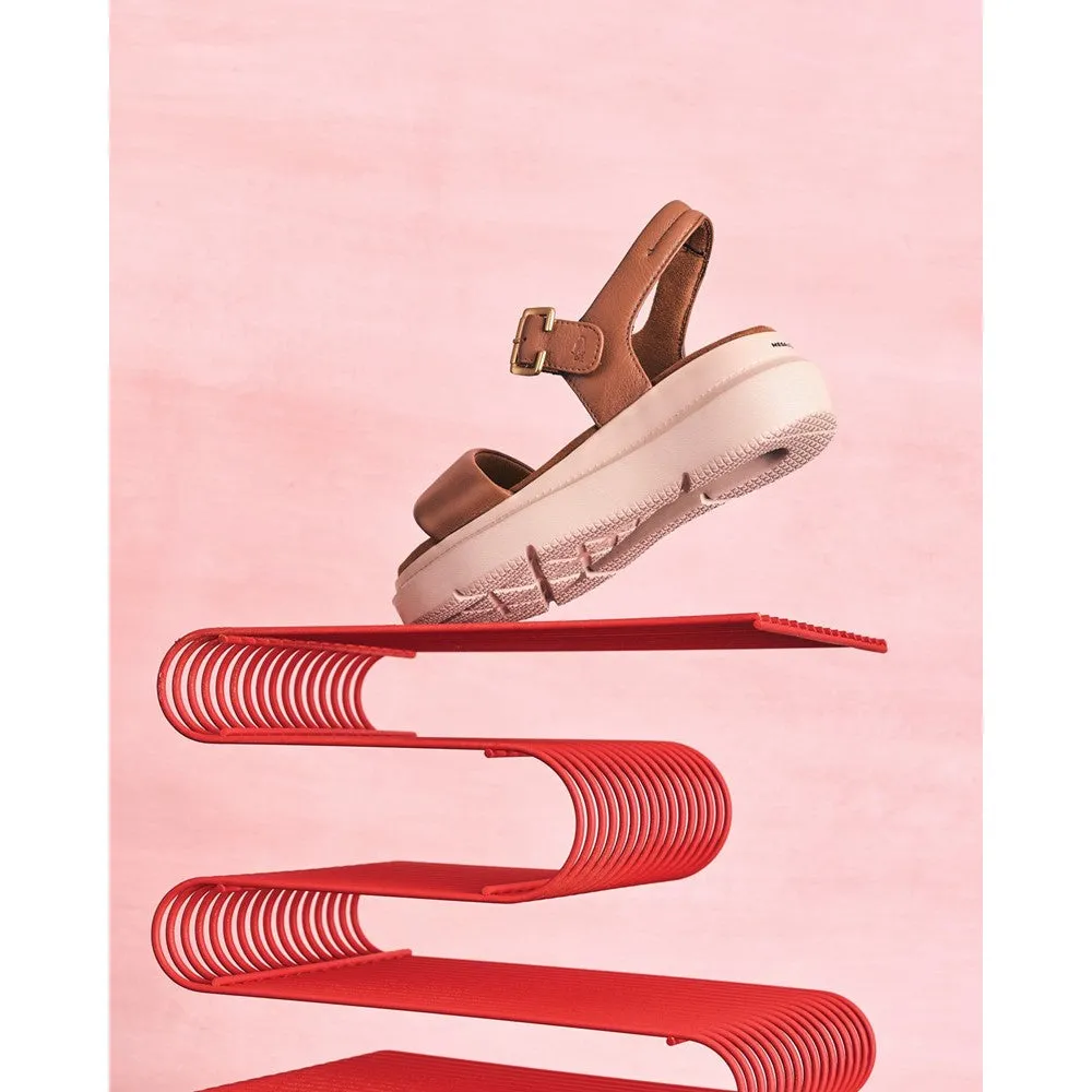 Tan Uplift Quarter Strap Sandals