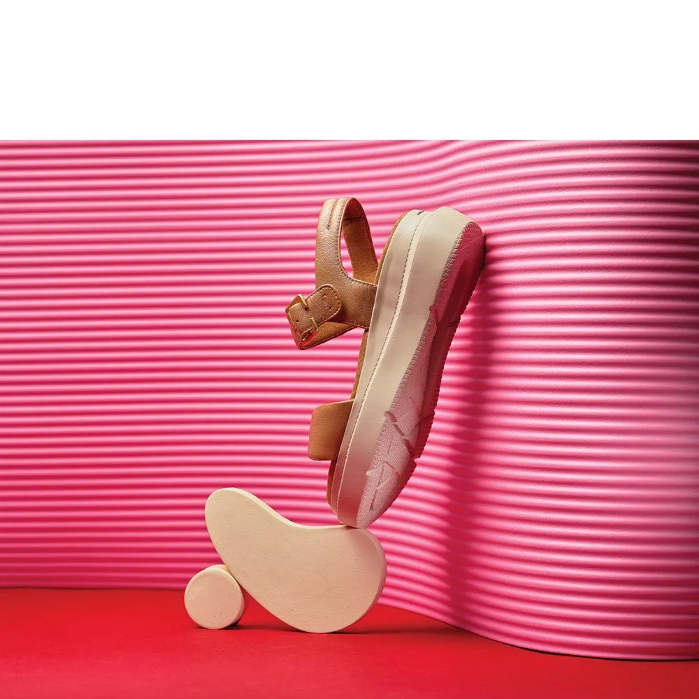 Tan Uplift Quarter Strap Sandals