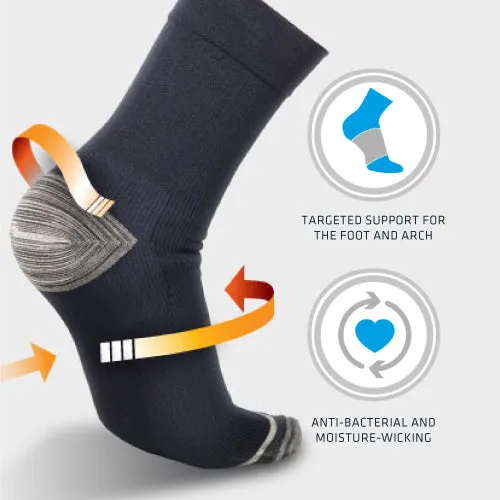 Thermoskin Plantar FXT Compression Socks Crew (1 Pair)