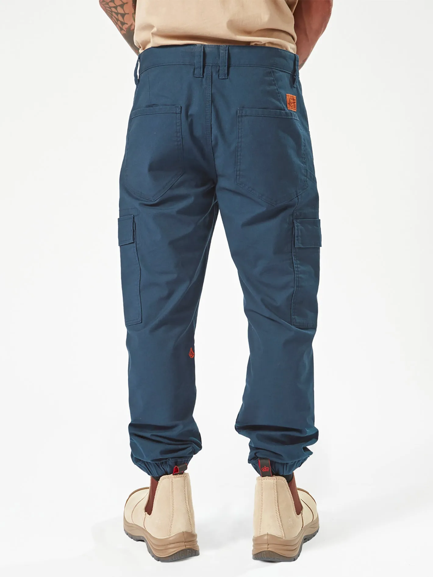 Volcom Workwear Meter Light Cuffed Pant - Navy