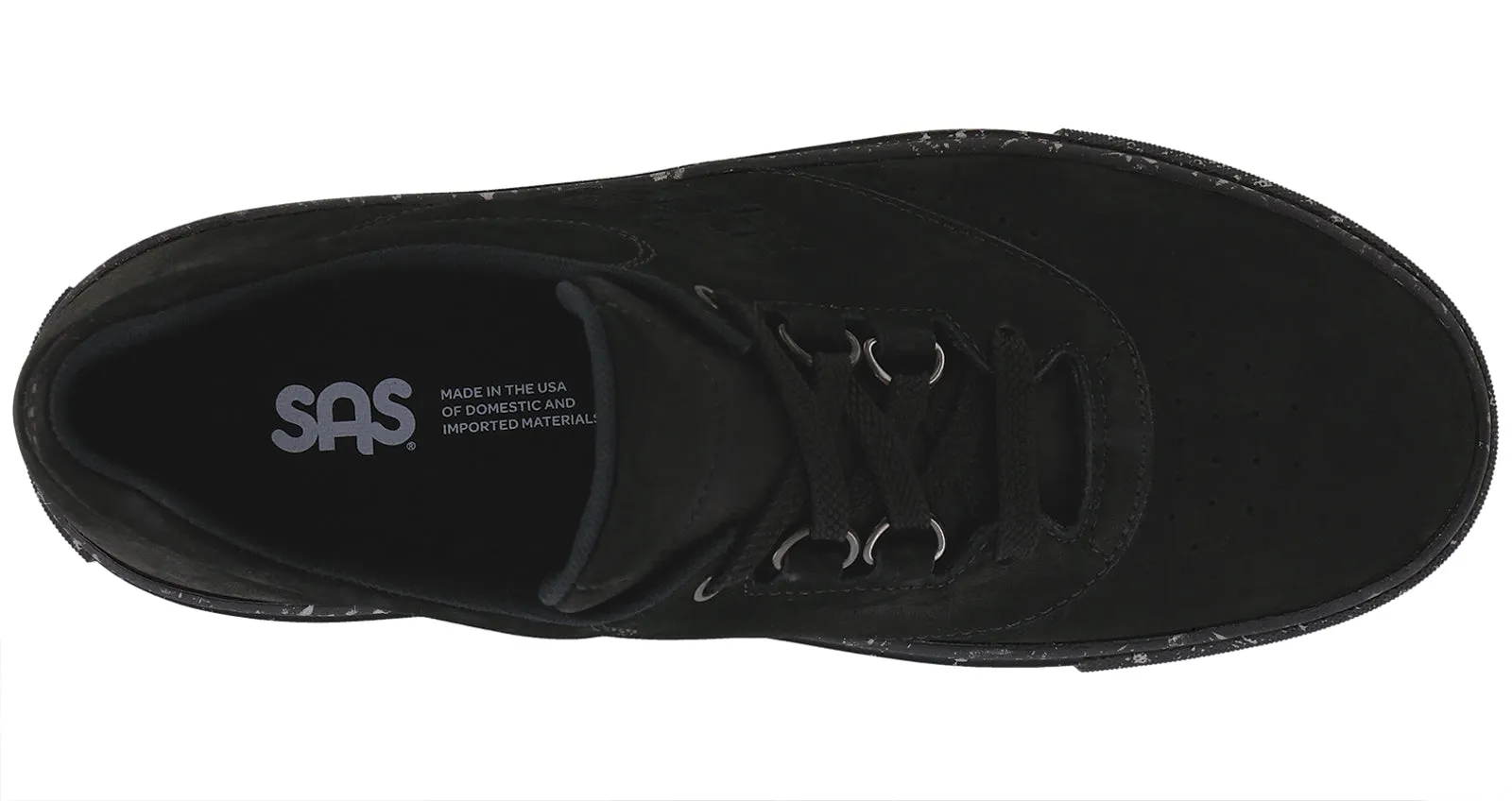 Women's Free Rein Lace Up Sneaker in Onyx