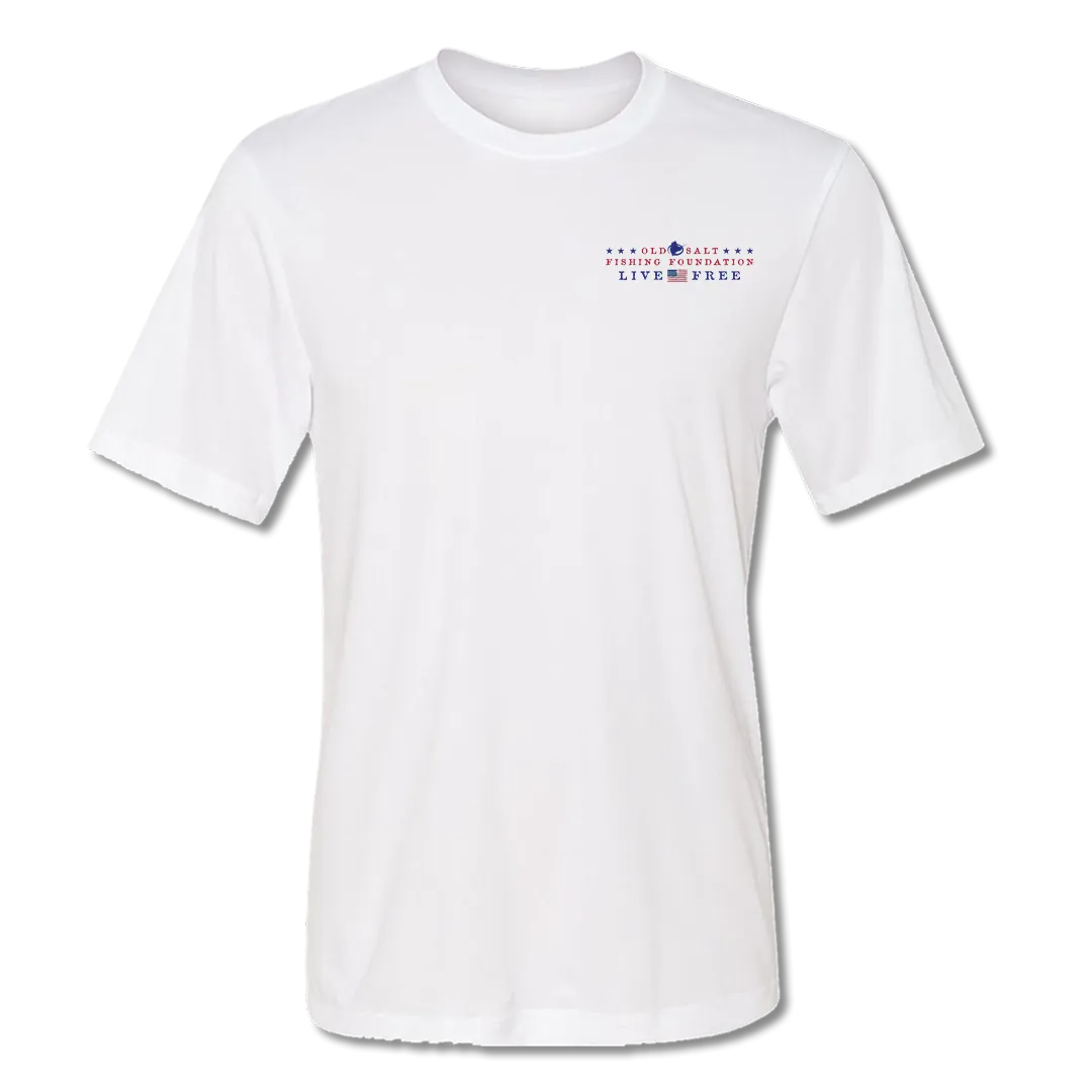 YOUTH Live Free - Saltwater Short Sleeve Performance Shirt